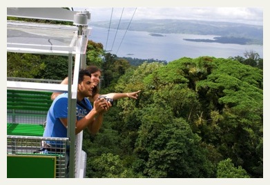 Sky Trek pacific canopy tram costa rica tour