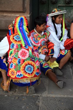 festival during travel to cuzco